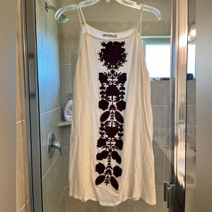 Maroon & white game day dress!
